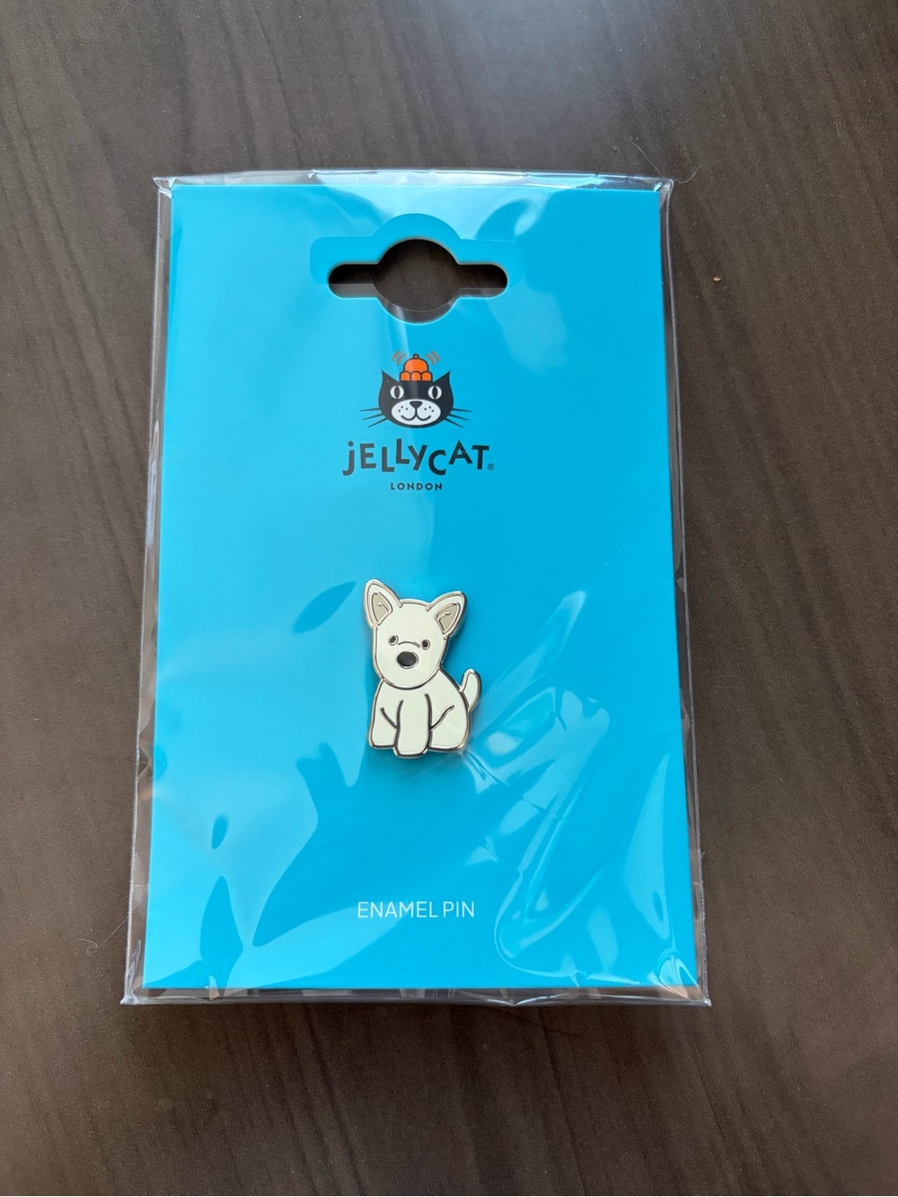 AUTHENTIC Jellycat enamel pin - Munro Scottie Junior Dog Pin- NEW- FAST SHIP